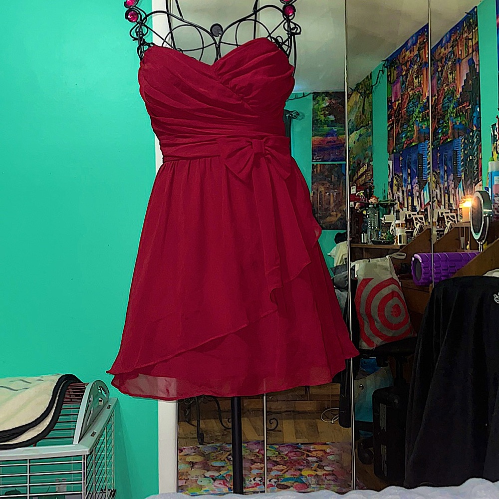 Strapless dress